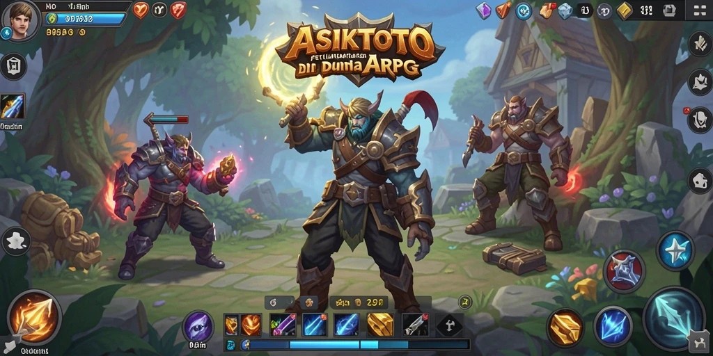 Tampilan epik dari petualangan seru di ASIKTOTO.