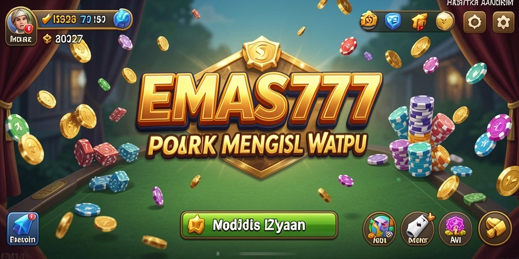 Tampilan gameplay EMAS777 yang menakjubkan dan menarik.