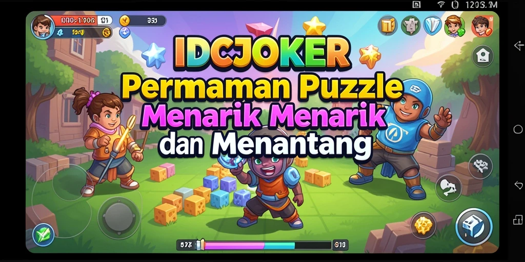 Tangkapan layar gameplay IDCJOKER menampilkan teka-teki yang menarik dan menantang.