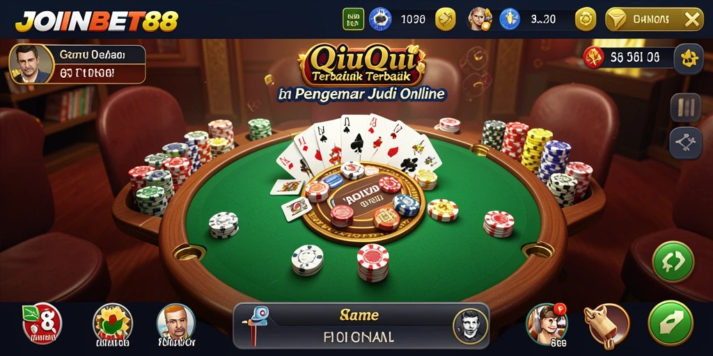 Tampilan gameplay seru dari JOINBET88 QiuQiu