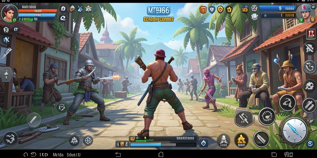 Tampilan gameplay MT966 yang menakjubkan dengan strategi mendalam.